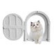 Merkloos SoftPaws Kattenluikje wit Merkloos SoftPaws Kattenluikje wit
