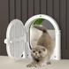 Merkloos SoftPaws Kattenluikje wit Merkloos SoftPaws Kattenluikje wit