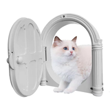 Merkloos SoftPaws Kattenluikje wit Merkloos SoftPaws Kattenluikje wit