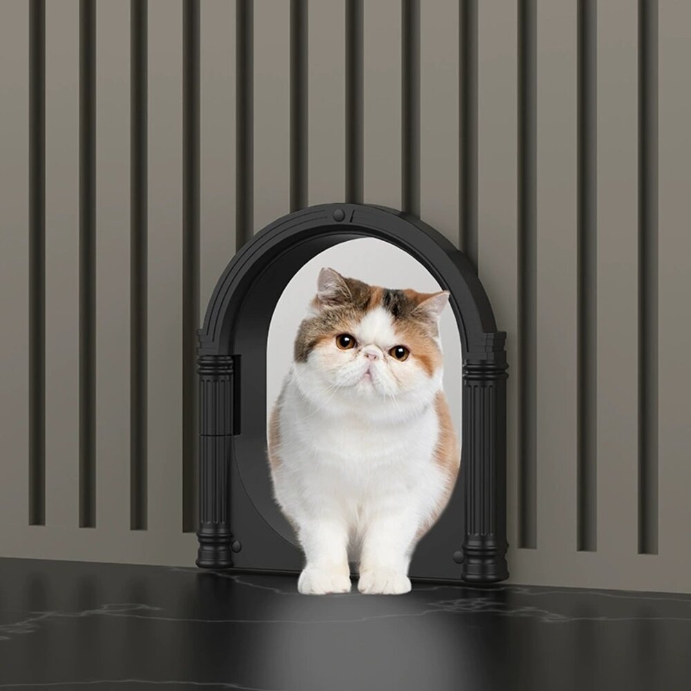 Merkloos SoftPaws Kattendeurtje zwart Merkloos SoftPaws Kattendeurtje zwart