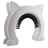 Merkloos Kattendeur MAO - Met massageborstel XL Merkloos Kattendeur MAO - Met massageborstel XL