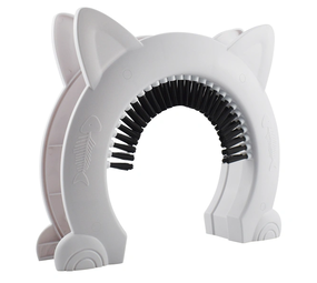 PetPro Kattendeur MAO - Met massageborstel XL