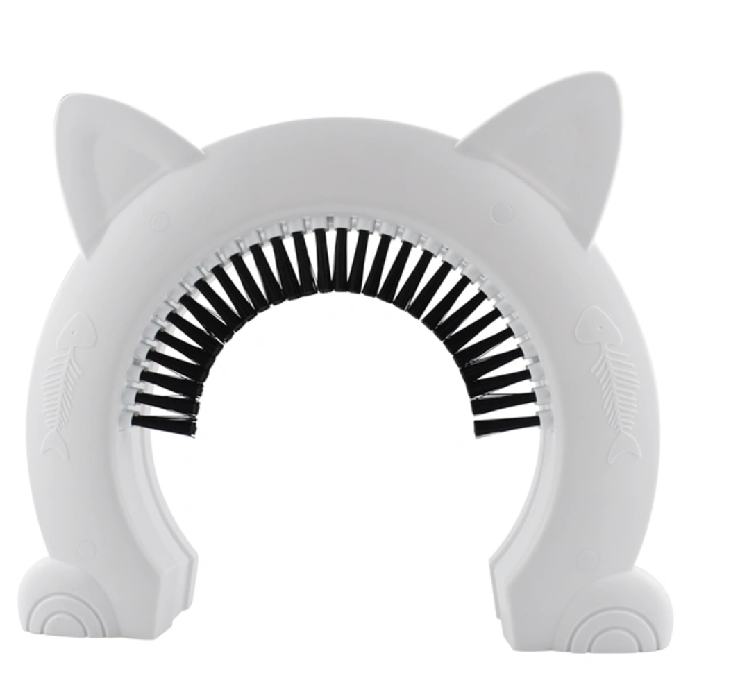 PetPro Kattendeur MAO - Met massageborstel XL