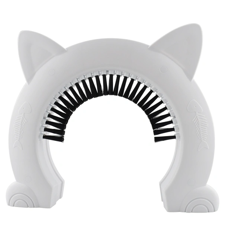PetPro Kattendeur MAO - Met massageborstel XL