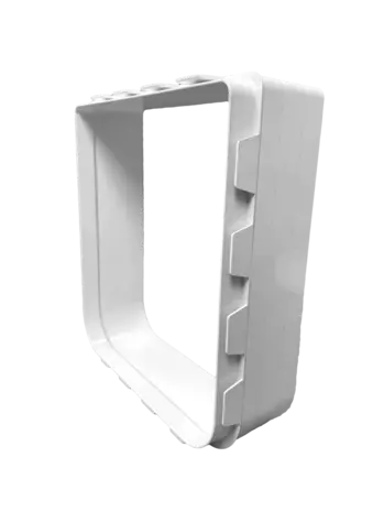 Closer Pet / Catmate Bundel Kattenluik XL Wit met Extra Tunnel Closer Pet / Catmate Bundel Kattenluik XL Wit met Extra Tunnel