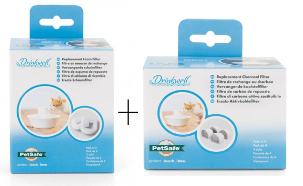 PetSafe Drinkfontein Combi Filterset PetSafe Drinkfontein Combi Filterset
