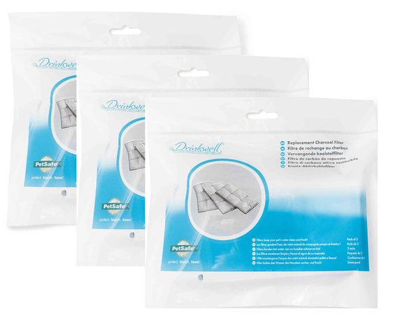 PetSafe Drinkwell filters - Set van 3 x 3 stuks PetSafe Drinkwell filters - Set van 3 x 3 stuks