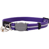 Rogz beltz AlleyCat Halsband Small Paars Reflecterend Rogz beltz AlleyCat Halsband Small Paars Reflecterend
