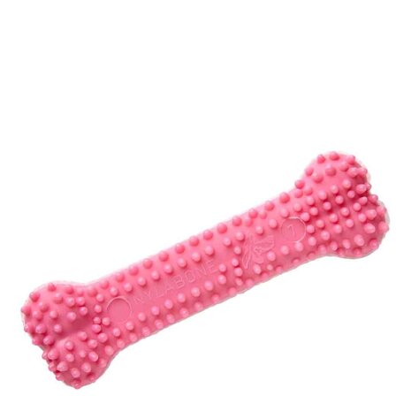 Nylabone Puppy Dental Bone Pink XS Chicken Flavour Nylabone Puppy Dental Bone Pink XS Chicken Flavour