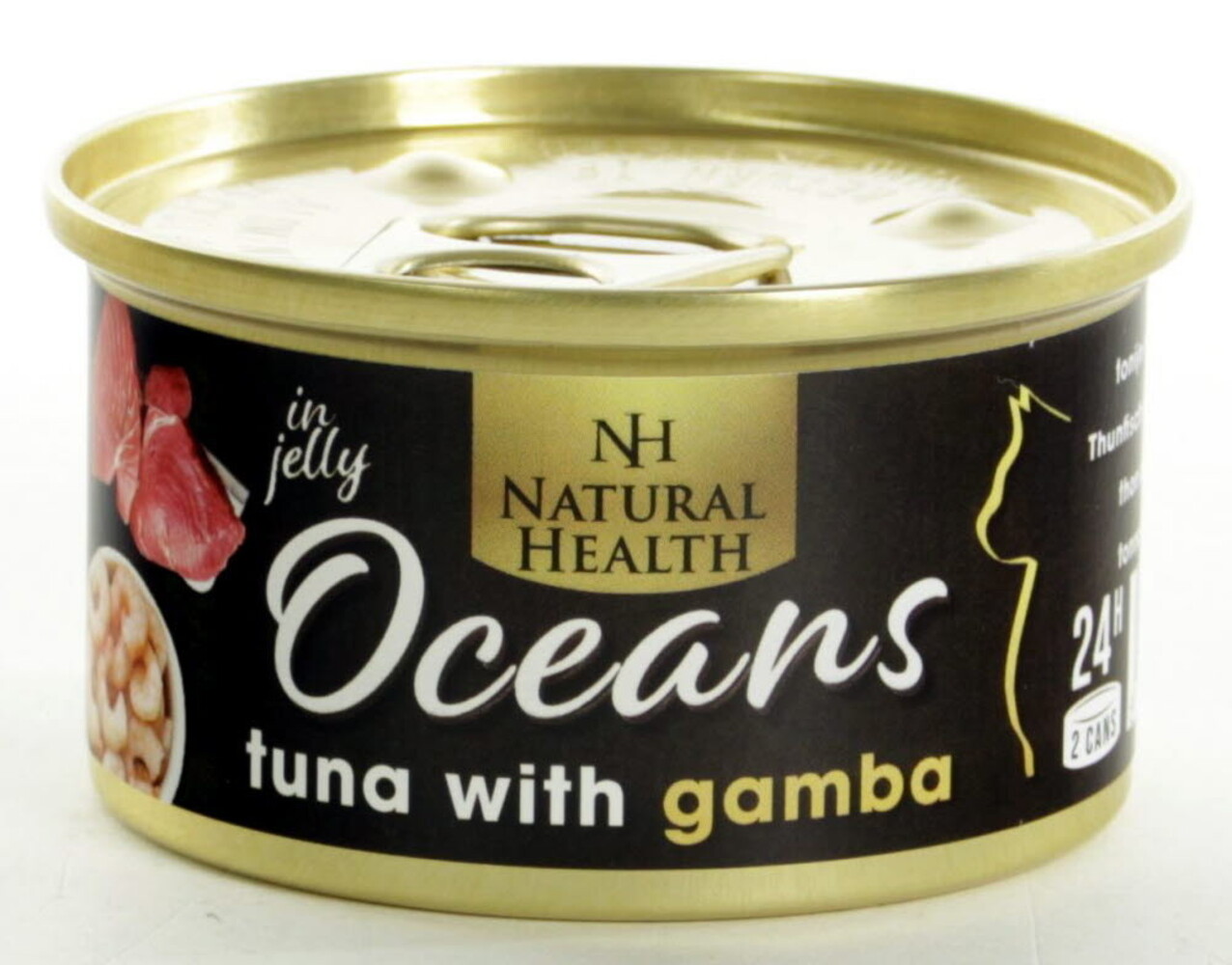 Natural Health Blikje Cat Oceans Tuna en Gamba 85 gram