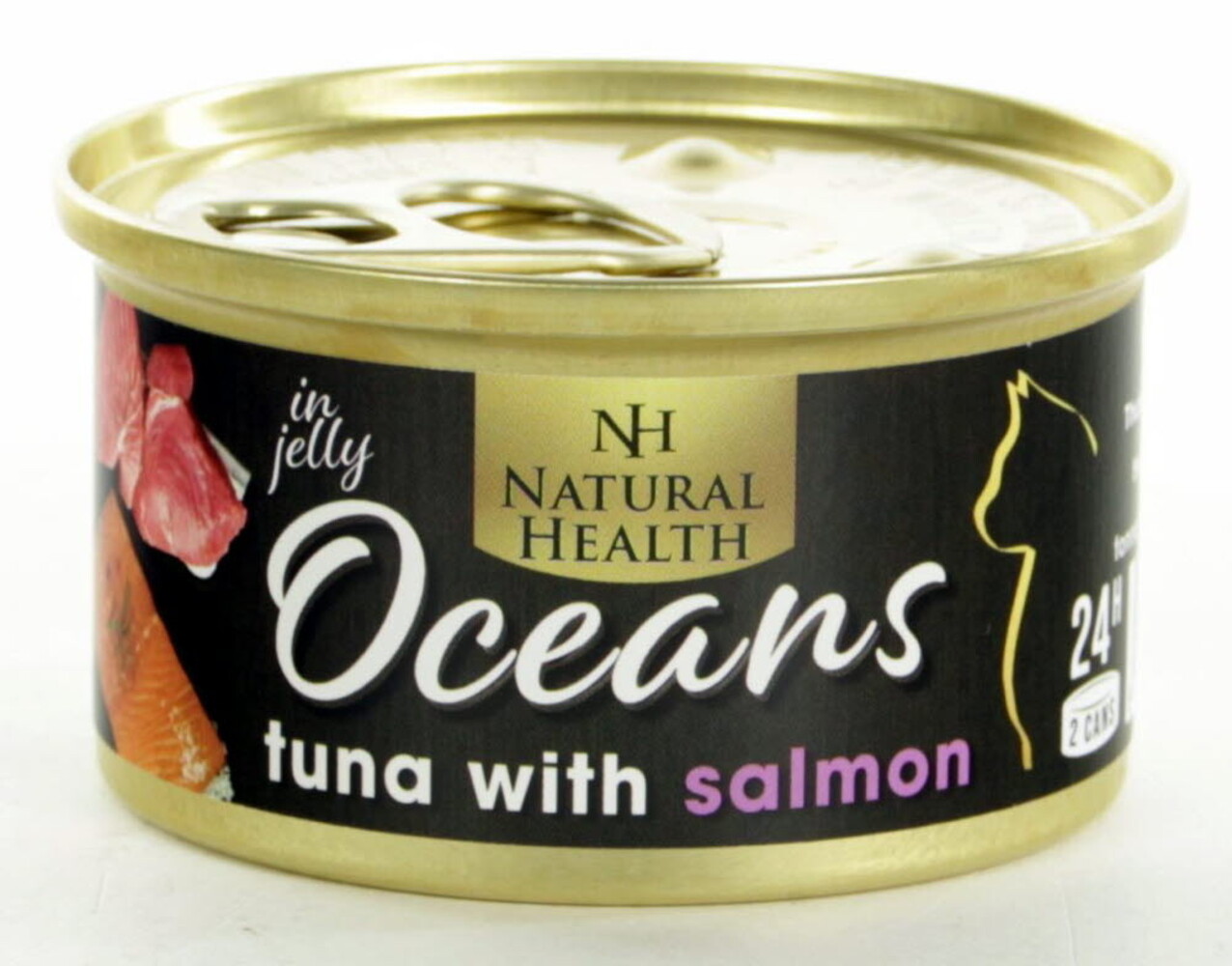Natural Health Blikje  Cat Oceans Tuna en Salmon