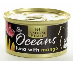 Natural Health Cat Oceans Tuna en Squid 85 gram Natural Health Cat Oceans Tuna en Squid 85 gram