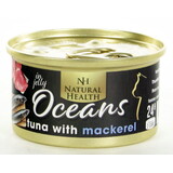 Natural Health Cat Oceans Tuna en Mackerel  85 gram
