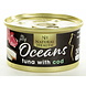 Natural Health Blikje Cat Oceans Tuna en Cod 85 gram Natural Health Blikje Cat Oceans Tuna en Cod 85 gram