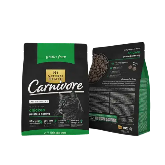 Nature's Variety Selected - Droogvoer voor volwassen katten gesteriliseerd – zonder granen – met Noorse zalm zonder randen – 1,25 kg