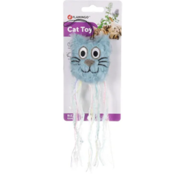 Flamingo Rizzo Poezenhoofd Kattenspeeltje met Catnip