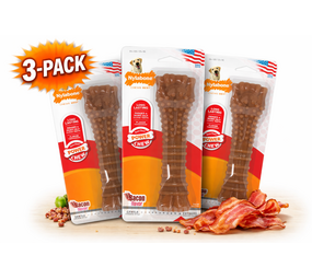 Nylabone Power Chew NB105 Bacon Kluif XL – 3-Pack