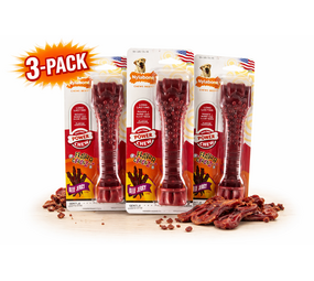 Nylabone Power Chew Beef Jerky Kluif XL 3-pack