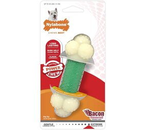 Nylabone Extreme Chew Double Action Bacon Mint Small