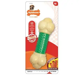Nylabone Extreme Chew Double Action Bacon Mint Medium