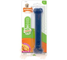 Nylabone Flexi Chew Gumabone – Getextureerd Dental Kauwbot L
