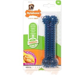 Nylabone Flexi Chew Gumabone – Getextureerd Dental Kauwbot M