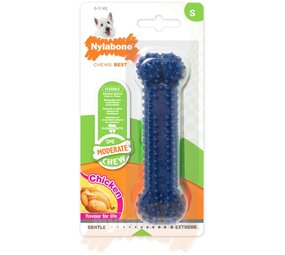 Nylabone Flexi Chew Gumabone – Getextureerd Dental Kauwbot S