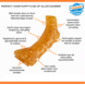 Nylabone flexible puppy antler xs