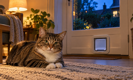 Kattenluik ’s nachts dicht? Zo maak je de avond fijn voor je kat