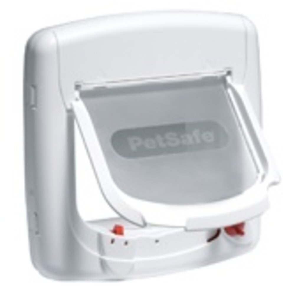 PetSafe Staywell kattenluik deluxe magnetisch 400 wit PetSafe Staywell kattenluik deluxe magnetisch 400 wit