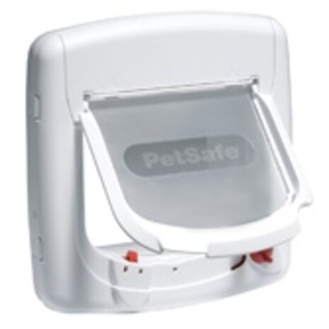 PetSafe Staywell kattenluik deluxe magnetisch 400 wit PetSafe Staywell kattenluik deluxe magnetisch 400 wit