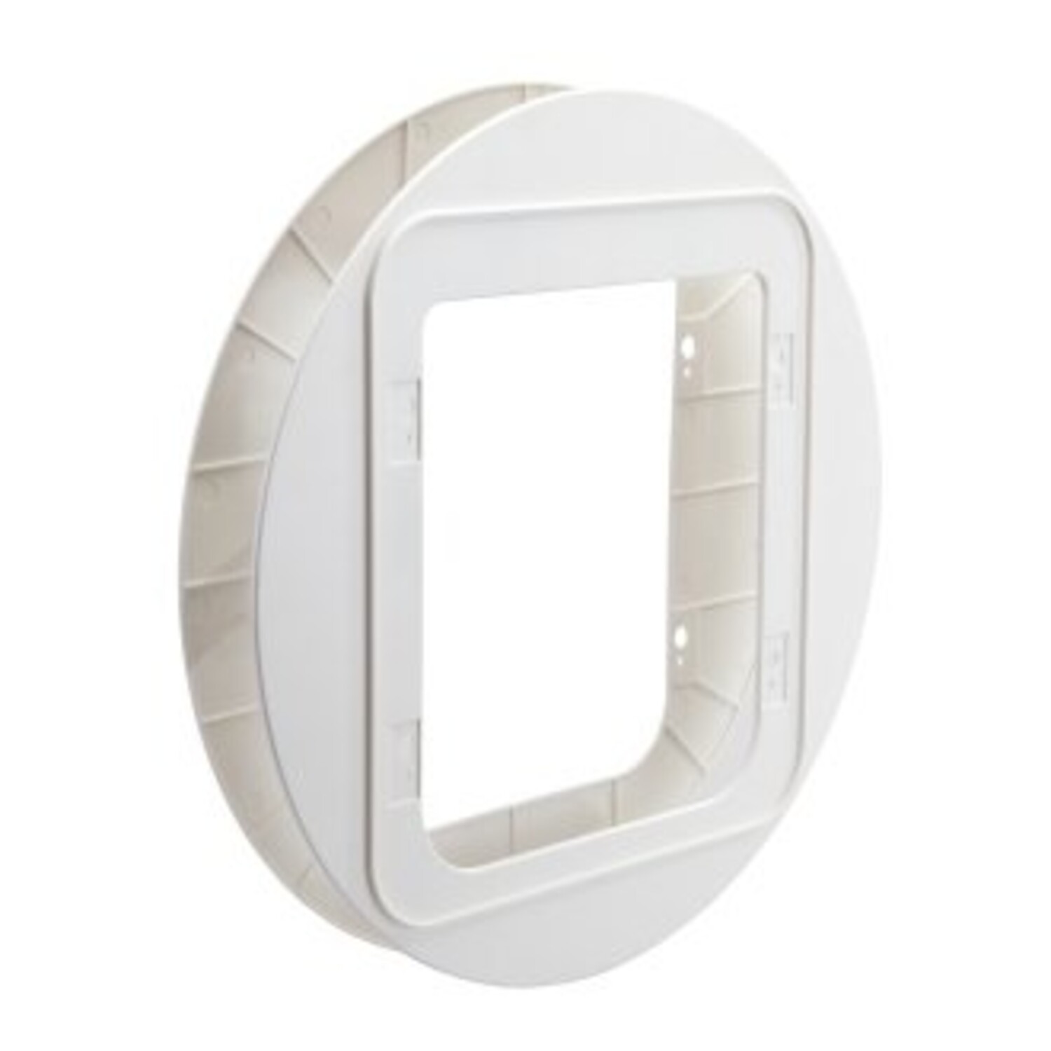 SureFlap huisdierluik montageadapter groot wit - Kattenluiken.nl