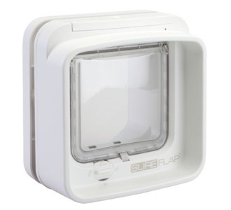 Sure Petcare Dualscan kattenluik wit