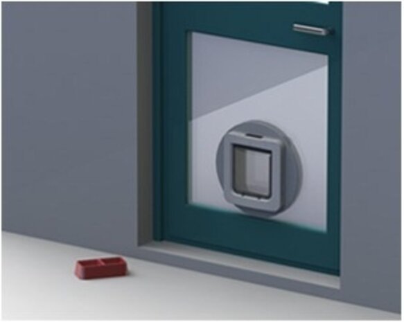 Sure Petcare Microchip kattenluik wit Sure Petcare Microchip kattenluik wit