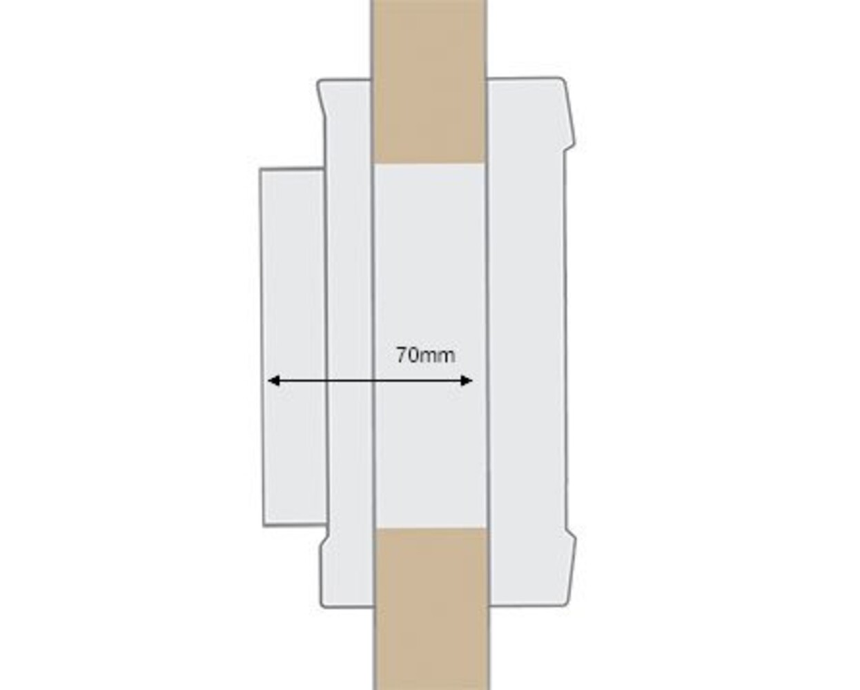 Sure Petcare Microchip kattenluik wit SUR001