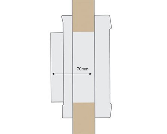 Sure Petcare Microchip kattenluik wit SUR001