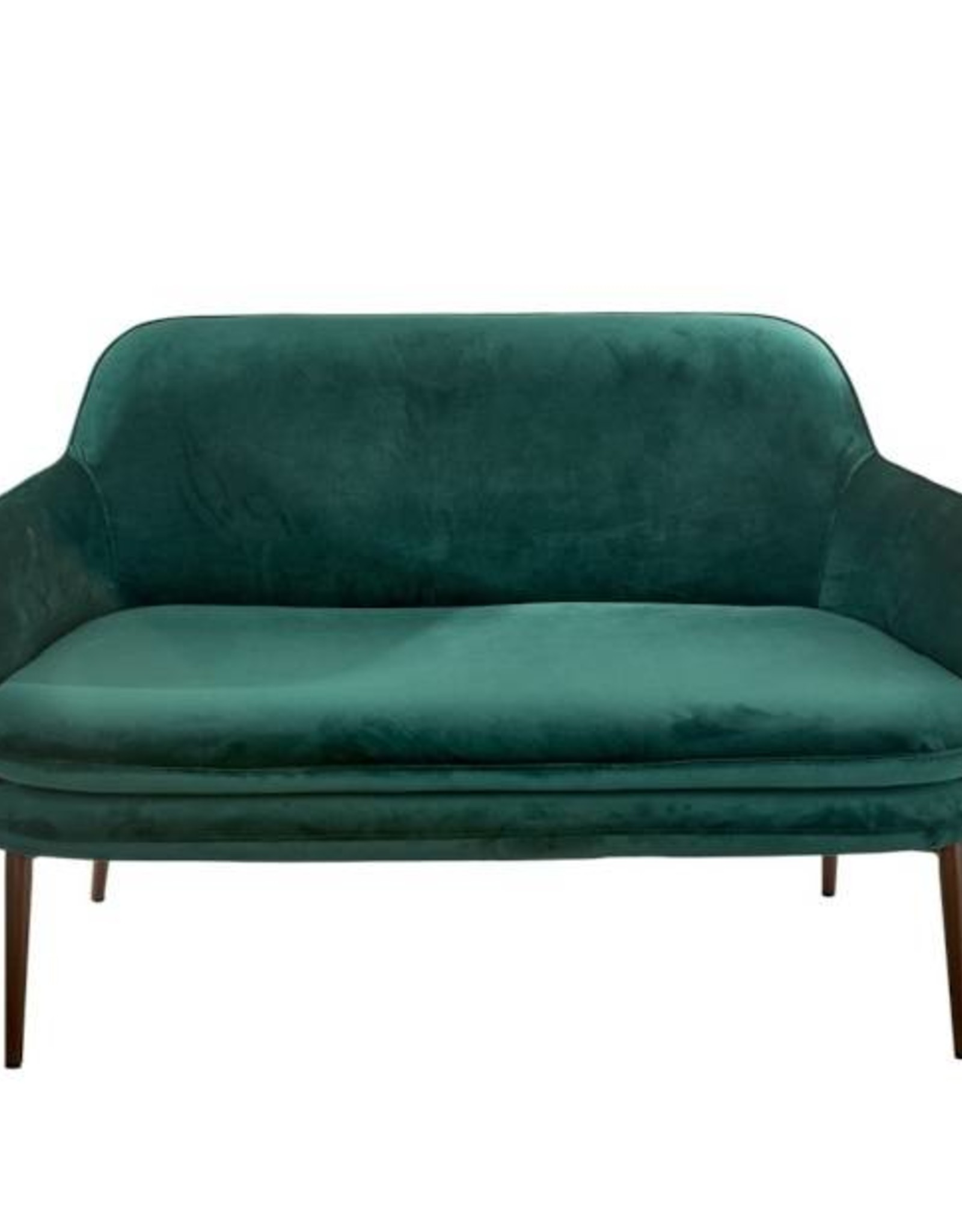 HKliving Bank velvet groen