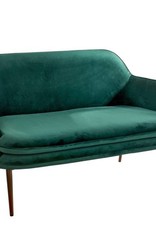 HKliving Bank velvet groen