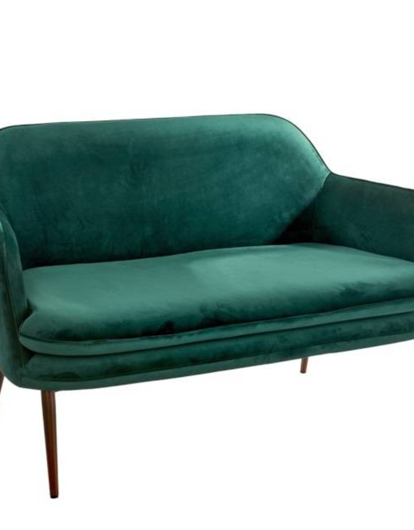 HKliving Bank velvet groen