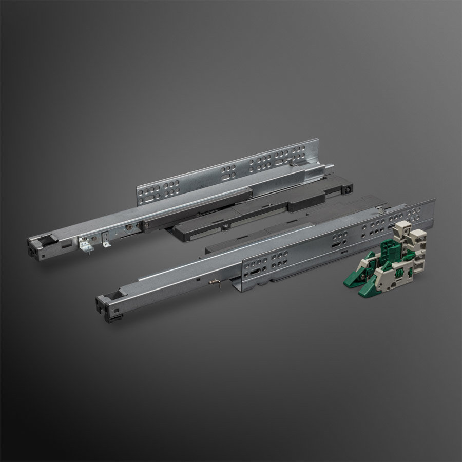 Softclose + Push to Open Deluxe geleider 450mm Meubelbeslag Center