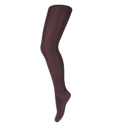 MP Denmark Superwash wool tights Hanna brown Sienna