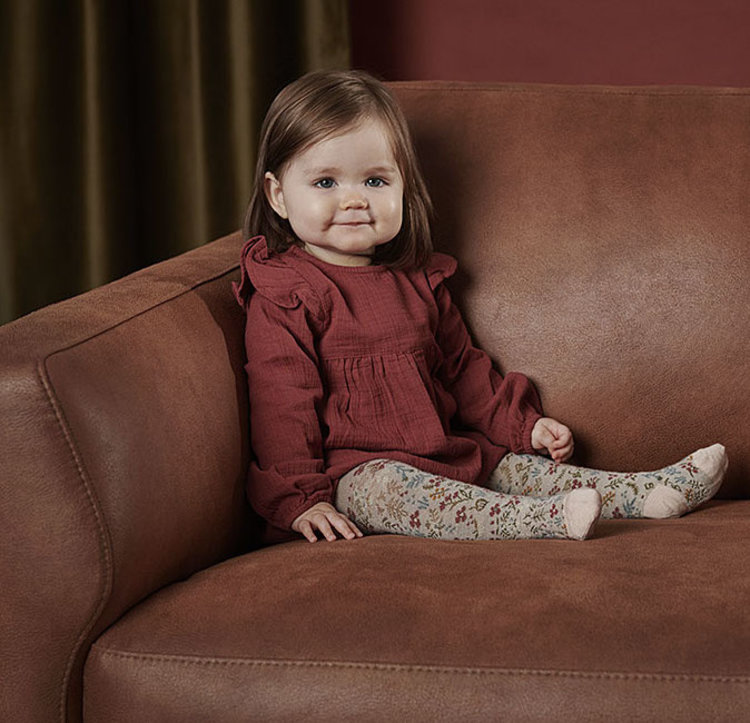 MP Denmark Superwash wool tights Bibi rose dust