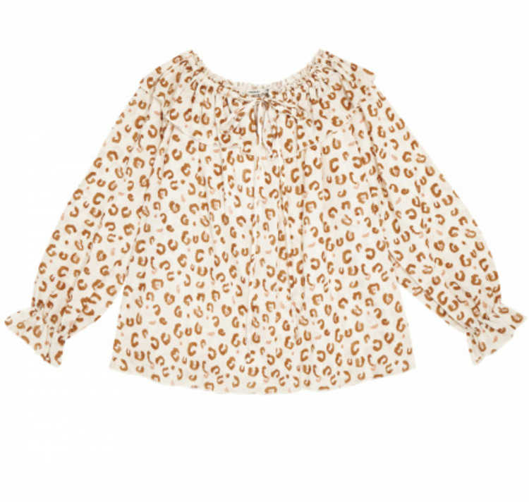 The New Society Leo olivia blouse - Leo print