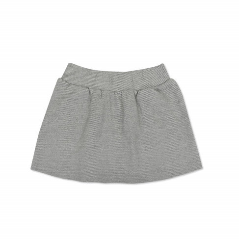 Phil & Phae Classic skirt twill - Grey Melange