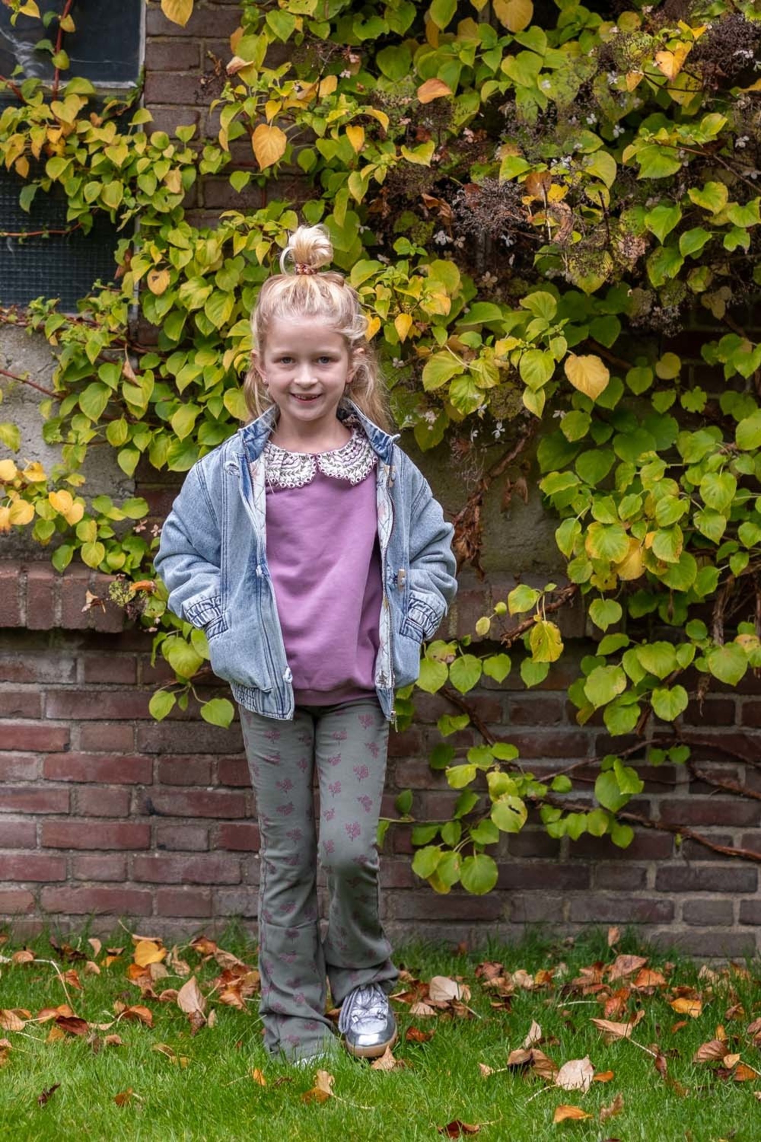 The-New-Society-Bimba-Jacket-Blue-Denim - Adorablekidzz