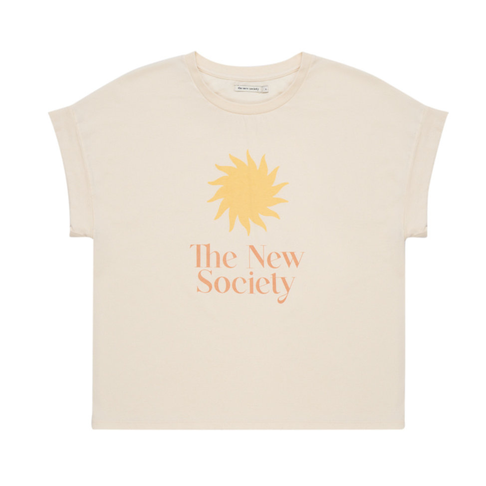 The New Society Lia Shirt - Nocce Di Cocco - Adorablekidzz