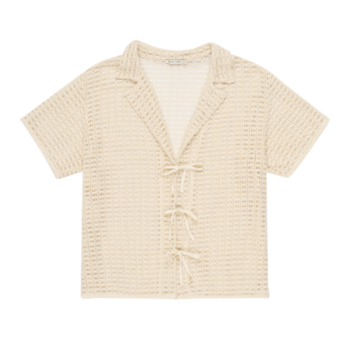 The New Society Lia Shirt - Nocce Di Cocco