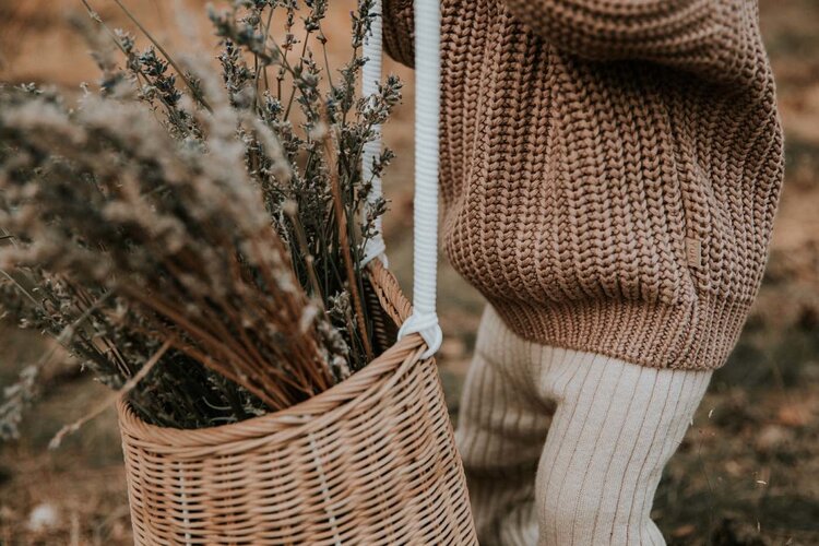 Yuki kidswear Chunky Knitted Sweater - Toffee