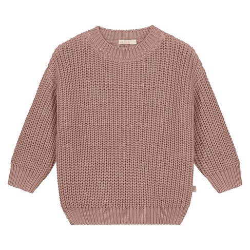 Yuki kidswear Chunky Knitted Sweater - Mist