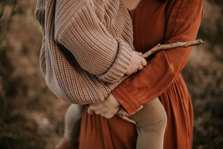 Yuki kidswear Chunky Knitted Sweater - Mist